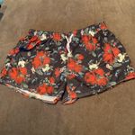 Women’s Casual Swim Shorts Quick Dry with Floral Print Size M NWOT **Flaw Size M Photo 1