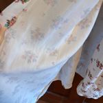 ZARA  shoulder tie, floral, cottage style maxi dress, medium Photo 3