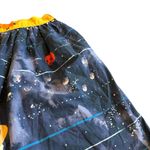 Modcloth 100% Cotton Space Universe Planet Skirt A-Line Full Size Medium Photo 4
