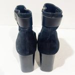 Kate Spade  Size 8B Black Morgan Vegan Suede Leather Booties Photo 4