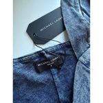 Michael Lauren $118 New  Denim Look Corset Tank - Small Photo 3