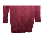 Chico's Maroon Long Sleeve Cowl Neck Sweater Women's Size Small 4 Photo 2