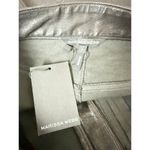 NWT Marissa Webb Rowena Stretch Leather Mini Skirt With Gold Photo 4