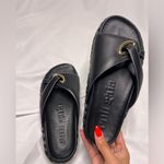 Cult Gaia Women's Blythe Platform Slide Sandals Size 37 NWOT Photo 2