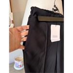 NWT Geraldine Lustgarten Black Dress Pant Joggers Size 2 Photo 2