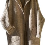 Miracle USA Miracle Harvest Hooded Cardigan Brand New Sz M/L Photo 2