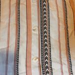 MINE Striped Tank‎ Top Sleeveless Casual Blouse V Photo 5