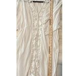 *Club Z Collection Women's XL White Lace Trim Kimono Swim Beach Summer Photo 4