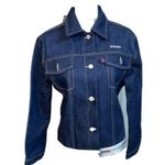 COOGI Womens Dark Blue Denim  Down Under Jacket Medium NWOTS Photo 0