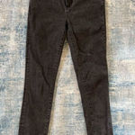 Loft  Black Legging Crop Denim Jeans Size 2 / 26" Photo 0
