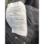 Madewell Black High Rise Denim Cutoff Shorts Raw Hem Women's Size 30 Photo 7