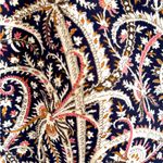 J.Crew  Black and Cream Paisley Skirt women’s size 8 Photo 1