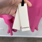 NWT PINKO Blazer Pink Ruffle Open Front Cardigan Jacket Size 44 / US Size 8 Photo 8