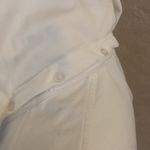 EUC White Button Jacket with Hood Size M Photo 3