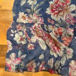 LARA G women’s‎ floral silk blend dress light weight NWT medium wedding Blue Photo 7