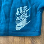 Nike Funnel Sportswear Sweatshirt Womens XS Crop Long Sleeve Half Zip BV4990-347 Photo 5