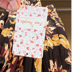 Free People NWT  On The Edge Romper Black Floral Size Medium Retail $108.00 Photo 3