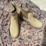 Athleta  Light Tan Ankle Boots Photo 4