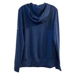 Adidas  Women's Blue Hoodie Pullover Sweatshirt Size S Casual Fall Photo 4