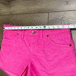 Carve Designs Oahu 4” Relaxed Boyfriend Corduroy Pink Shorts Size 8 Photo 4