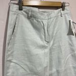Ralph Lauren Lauren   Womens Cream Linen Pants Size 6 Photo 1