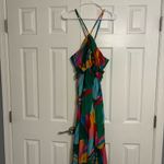 Hutch Anthropologie  Ruffled Halter Dress Photo 2