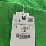 ZARA NWT  QUILTED SKIRT GREEN HIGH WAISTED Photo 11