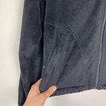 The North Face  Women's S Black Fuzzy‎ Fleece Full Zip Hoodie Fall Jacket Photo 2
