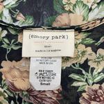 Emory park black Floral bobo Kimono size S Photo 2