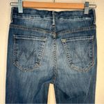 Mother High Waisted Looker Ankle Fray jeans Not Rough Enough 26 Blue Photo 12