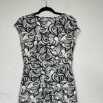 Title Nine  Black White Floral Athletic Dress Women’s S Gorpcore Mini Casual Photo 3