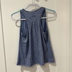 District Made Women’s  size Medium Striped Blue Tank Top Photo 2
