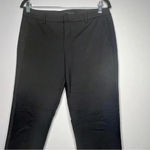 ZARA  Black Pants Full Length Dress Pant with side Slit Bottoms. Photo 3