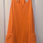 Athletic Dress Orange Size XS Photo 1