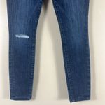 7 For All Mankind Gwenevere High Waist Distressed Ankle Jeans Photo 3