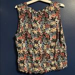Workshop Republic Clothing  Floral Print Tank Top Photo 3