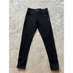 VICTORIA'S SECRET PINK Ultimate Yoga Leggings Pants Black Red Size M Size M Photo 3