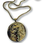 Aphrodite Necklace Gold Color Greek Mythology Gemini Goddess Pendant Photo 1