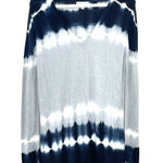 Feel the Piece  Terre Jacobs Gray Blue Tie Dye Pullover Size Medium / Large Photo 0