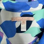 Anthropologie  Hutch Tie Front Top Small Floral Print Button Up Cap Sleeve Blouse Photo 8