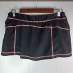 ZeroXposur  L Athletic Quick Dry Swim Skort In Black n Pink Photo 3