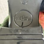 Mad love  Shiny Black Block Heel Slides Sandals Size 9 Photo 1