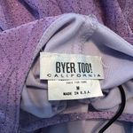 Vintage Byer Too 90s Y2K Dress Asymmetric Hem Sparkly WhimsiGoth Size Small Purple Photo 6