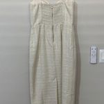 Reformation  Lakia Tweed Midi Dress in Ivory Size 10 Photo 9