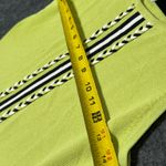 Alberto Makali Lime Green Knit Top Size M Sleeveless Photo 3