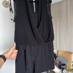 ALLSAINTS  Black Cassie Sleeveless Playsuit/Romper Photo 4