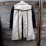 Mango  Beige an Black Double-breasted Trench Coat Size XS Photo 4