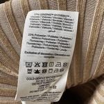 VERO MODA NWOT  Will Open Back Ribbed Midi Sweater Dress Women's Tan Size Medium Photo 3