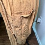 Urban Romantics  Tan Midi Wrap Dress with Pockets Photo 5