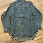 Sandrine Rose By Free People Women’s Blue Denims Shirt Long Sleeve size S Photo 1